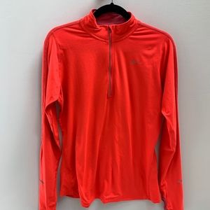 Nike Element Dri-Fit Running Top Crimson (size L)
